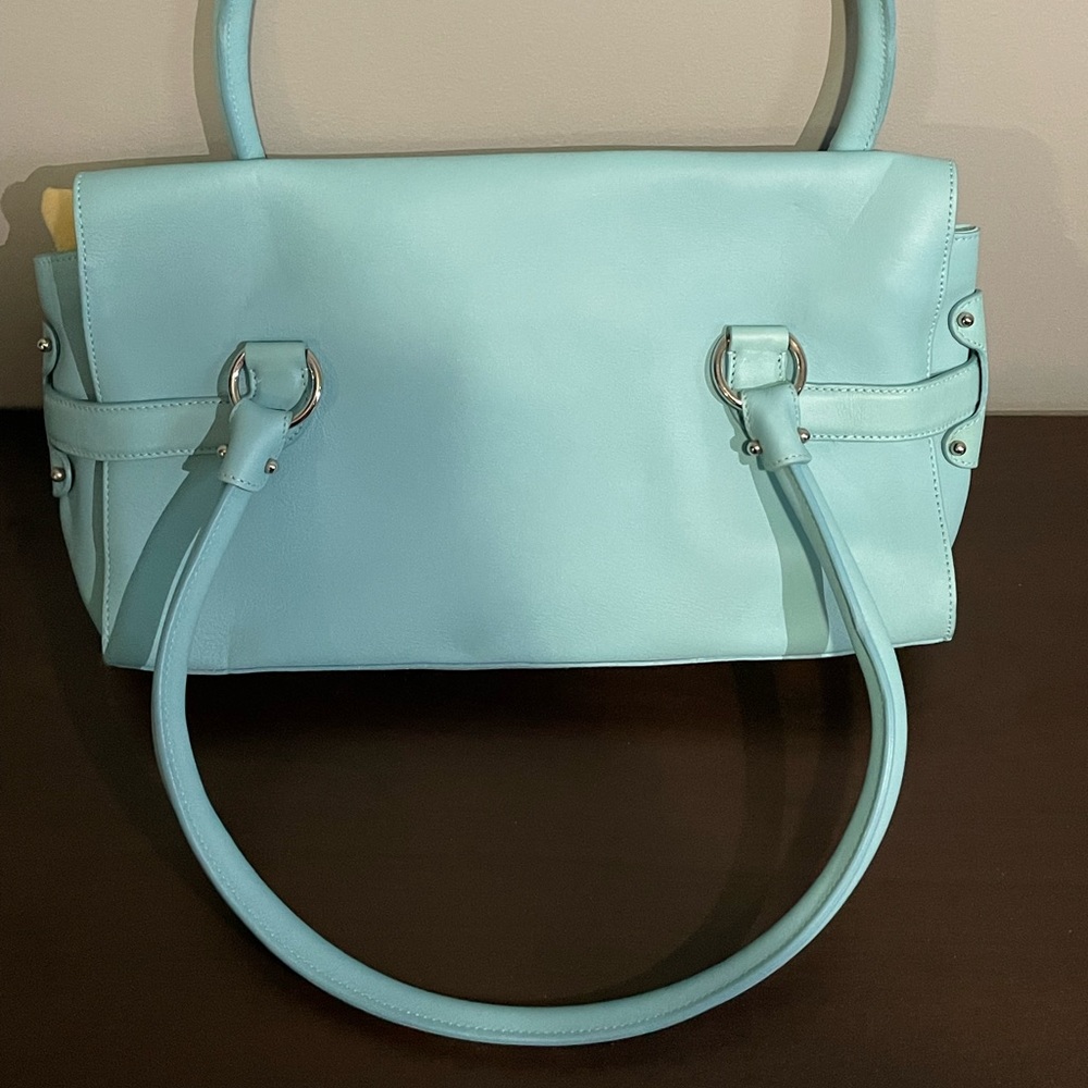 Salvatore Ferragamo Light Blue Shoulder Bag - Picture 2 of 8